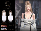 Sims 4 — S-CLUB_040126_Retro ponytail hairstyles by S-Club — Retro ponytail hairstyles hope you like, thank you.
