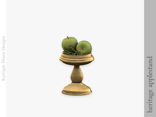 Sims 4 — Heritage Applestand by kerriganhouse — An eclectic and vintage set for collectors.
