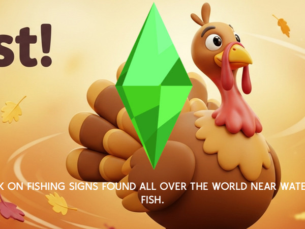 Sims 4 — ModHouseStudio_CookingUpMemoriesLoadingScreen.package by ModHouse_Studio — 8 Thanksgiving themed Loading Screens