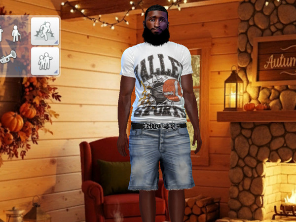 Sims 4 — Cozy Days Ahead by ModHouse_Studio — CAS screen with this seasonal background collection.