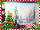 Sims 4 — Thru the Trees Mural by lavilikesims — A Murals that's 4 wide, extendable, all wall sizes, for xmas and beyond