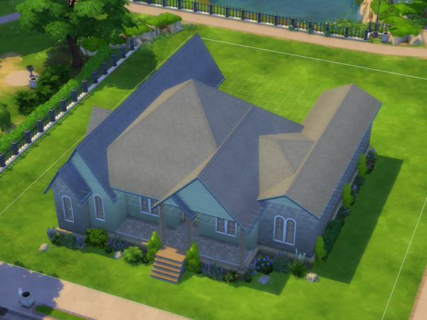 Sims 4 — DesSaules by Joaniezz — A lovely family home with 3 bedrooms and 2 bathrooms. The master bedroom has its own