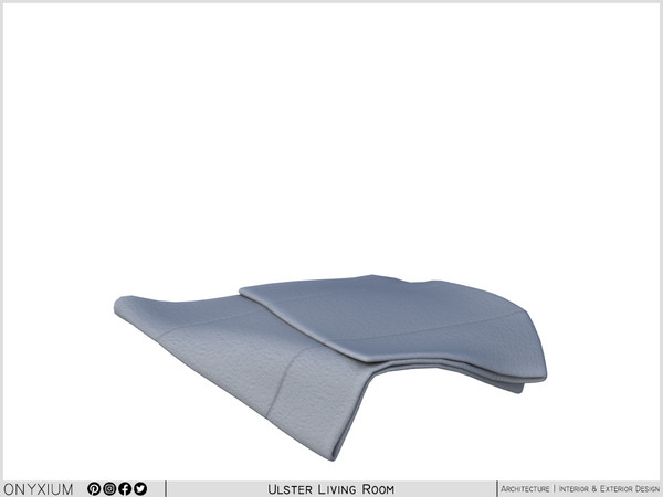 Sims 4 — Ulster Sofa Blanket by Onyxium — Onyxium@TSR Design Workshop Living Room Collection - Belong To The 2025 Year