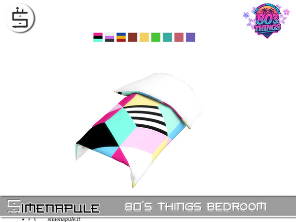 Sims 4 —  by Simenapule — 80s Things bedroom80s Things bedroom80s Things bedroom