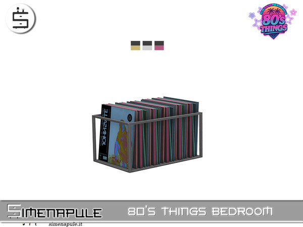 Sims 4 —  by Simenapule — 80s Things bedroom80s Things bedroom80s Things bedroom