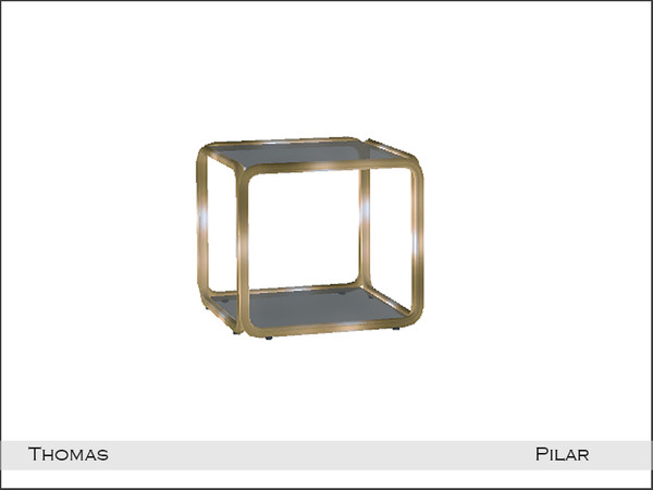 Sims 4 — Pilar Thomas EndTable by Pilar — This was my living room in the 1980s.