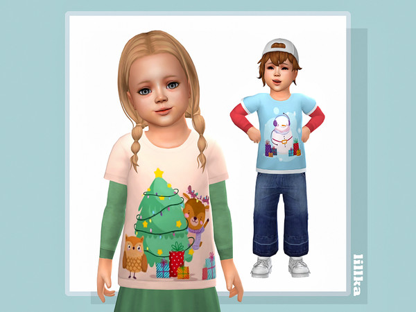 Sims 4 — Nevis Shirt by lillka — 6 swatches