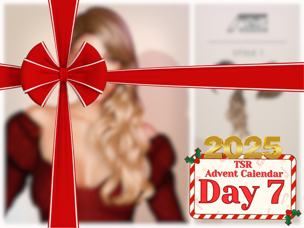 Sims 4 — [TSR Advent Calendar 2025] Mariah - Style 1 (Hairstyle) by Ade_Darma — Mariah Hairstyle - Style 1 Mariah Carey