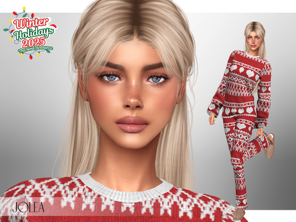 Sims 4 — Helena Schmitt by Jolea — If you want the Sim to look the same as in the pictures you need to download all the