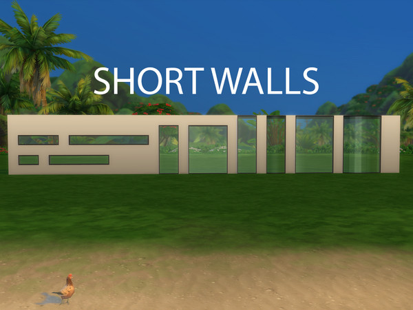 Sims 4 — Nexoria Window DSR by FirstR2 — The Nexoria Window offers sleek, modern design and is available for short,