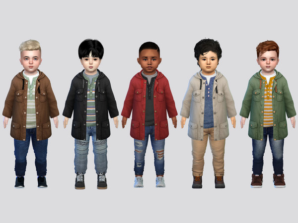 Sims 4 — Torres Jacket Toddler by McLayneSims — TSR EXCLUSIVE
