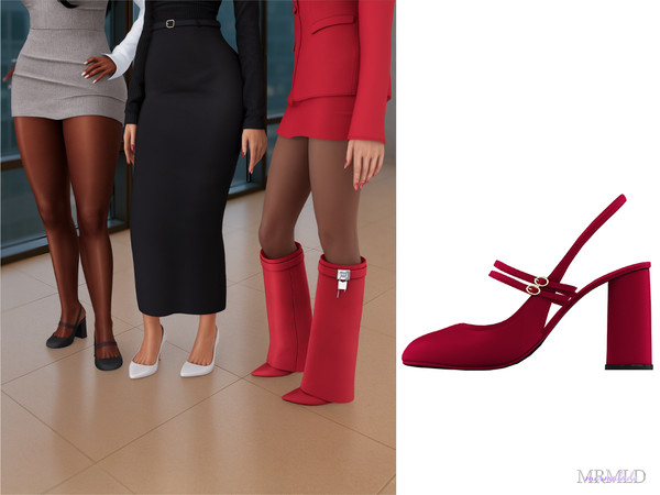 Sims 4 — MERMALADE Classic Heels (Base Game) by Mermalade — Classic Heels