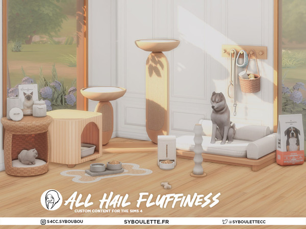 Sims 4 — All Hail Fluffiness - Cat treats jar by Syboubou — For Sims who believe their decor should stay flawless and