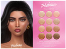 Sims 4 — Tres Beau - Farah Skin by VentaStudio — 18 Swatches