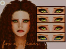 Sims 4 — fox eyeliner - doree by doreesims — sharp, inner corner eyeliner for your sims!
