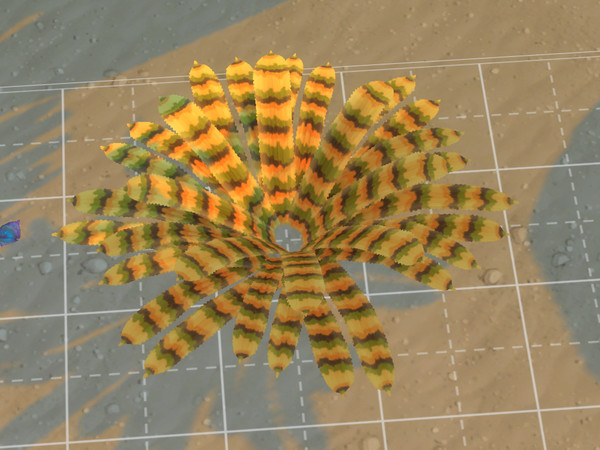 Sims 4 — Hornet tail aloe by EdnaScissorhands — A colorful aloe plant inspire by some found in Avatar Frontiers of