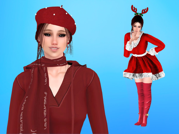 Sims 4 — Amy Yoon by Alex_Chau — Please download all file needed( In REQUIRED TAB). If you want the Slider files, feel