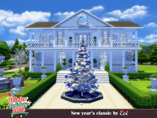 Sims 4 — New Years classic_ No CC by evi — The classy people wait for the new year to start in a classy restaurant with