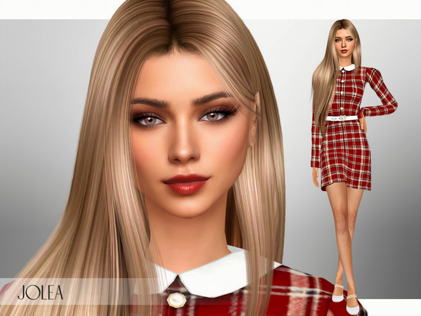 Sims 4 — Edith Bustos by Jolea — If you want the Sim to look the same as in the pictures you need to download all the CC