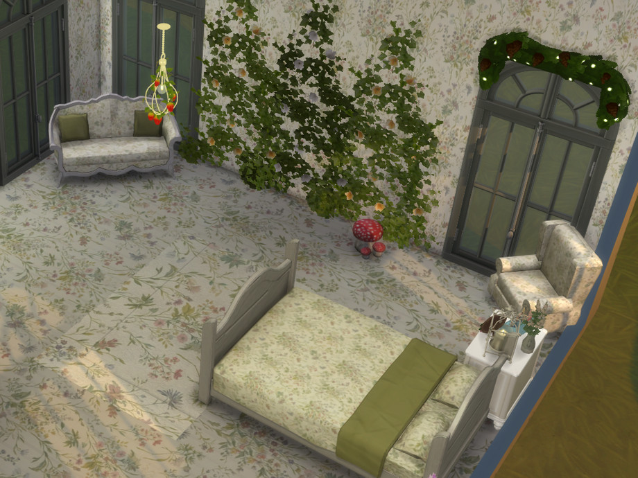 The Sims Resource | Cottage Core Furniture set 1