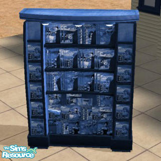 The Sims Resource | BGS Magazine Rack