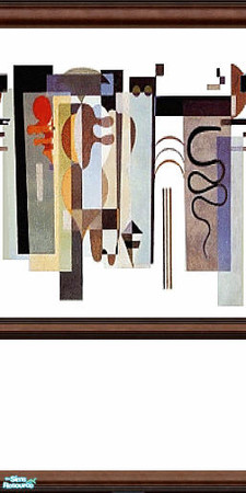 Sims 2 — Modern Living - Individual Item by Lorah — Brown, black, pink, gold, blue, green; Just a few of the many colors