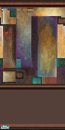 Sims 2 — Modern Living - Individual Item by Lorah — Brown, black, pink, gold, blue, green; Just a few of the many colors