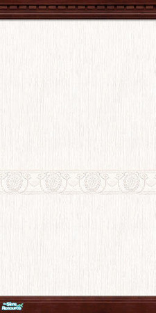 Sims 2 — Silken Elegance Walls - White - 08 by elektra274 — 8 of 12 coordinated wallpapers. Matching floors are also