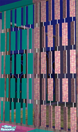 Sims 2 — Colorfresh Bathroom - Blind01Pink by Cloisonne — First colour choice of 2