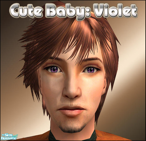 Sims 2 — Cute Baby: Violet by Lady Darkfire — Cute Baby eyes designed for an adorable factor in a set of four unique eye