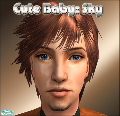 Sims 2 — Cute Baby: Sky by Lady Darkfire — Cute Baby eyes designed for an adorable factor in a set of four unique eye