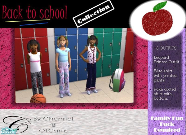 Sims 2 — Back To School Collection by SweetNclassy03 — 