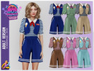 Sims 4 — Robin Outfit 332 _ 80'S THINGS - Adult by RobertaPLobo — Robin Outfit 332 - 80'S THINGS Collection