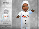 Sims 4 — Infant Snowman Onesie by malicho — Cozy snowman onesie for infants. Available for Infants & Toddlers
