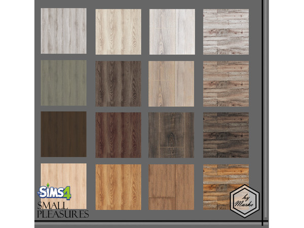 Sims 4 — Wooden floors by Marko_An — Wooden floors, laminate and seamless floors.