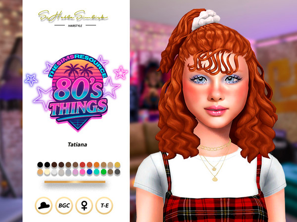 Sims 4 — SHS_Tatiana_SrcunchieRecolor by sehablasimlish — Hope you like it and enjoy it. Maxis Match