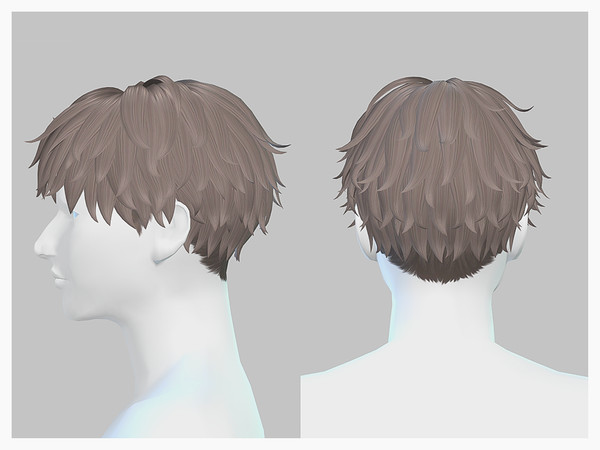 Sims 4 — [iko] Cyrus Hair_TSR by iko-sims — - New mesh by me