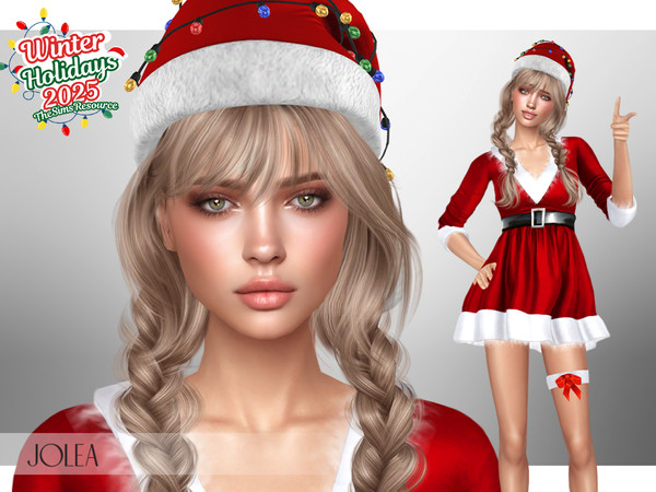 Sims 4 — Josie Robles by Jolea — If you want the Sim to look the same as in the pictures you need to download all the CC