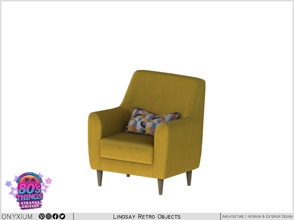 Sims 4 — Lindsay Armchair by Onyxium — Onyxium@TSR Design Workshop Living Room Collection - Belong To The 2025 Year
