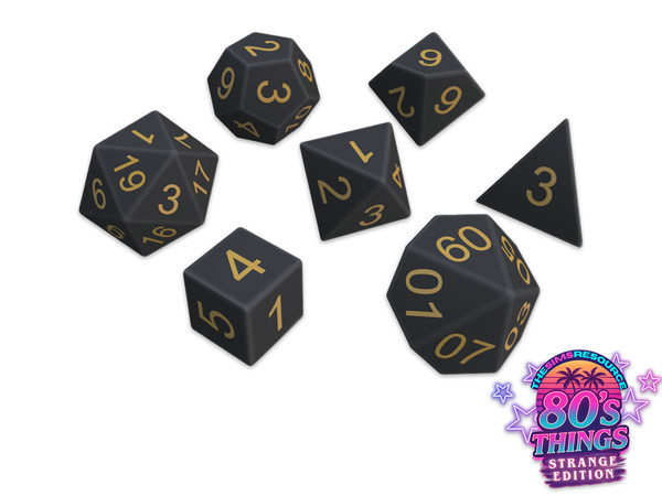 Sims 4 — Comiko Stranger Things Dices TSR | Kitchen Room by Comiko — 80s Things Stranger Edition Set is base game