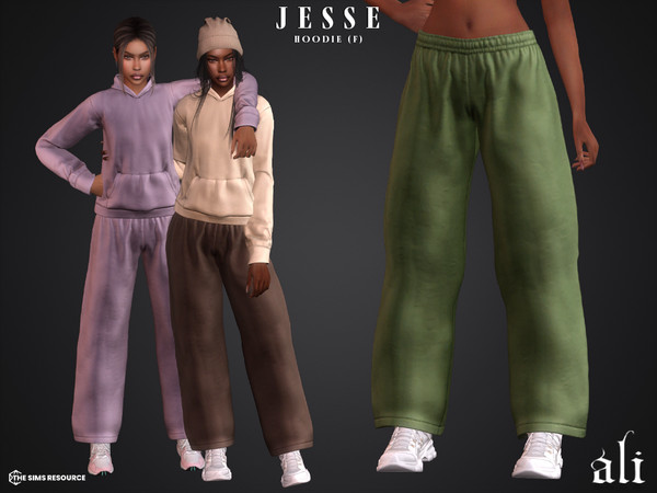 Sims 4 — JESSE sweatpants (f) by ali1 — Sweatpants