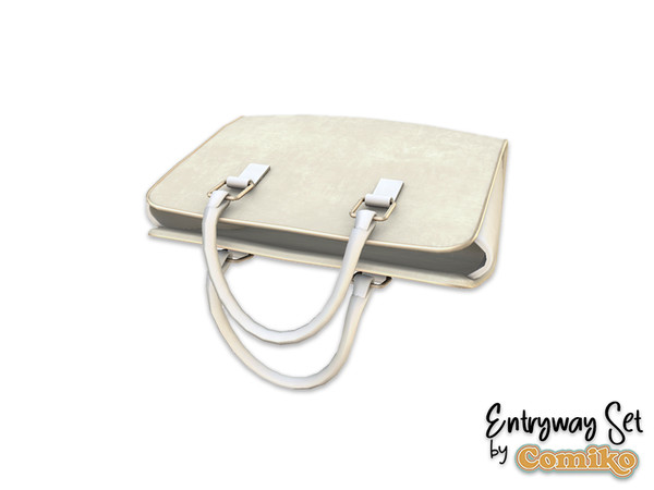 Sims 4 — Comiko Entryway Bag v2 | Entryway Room by Comiko — Part 1 - Entryway Set is base game compatible and consist of