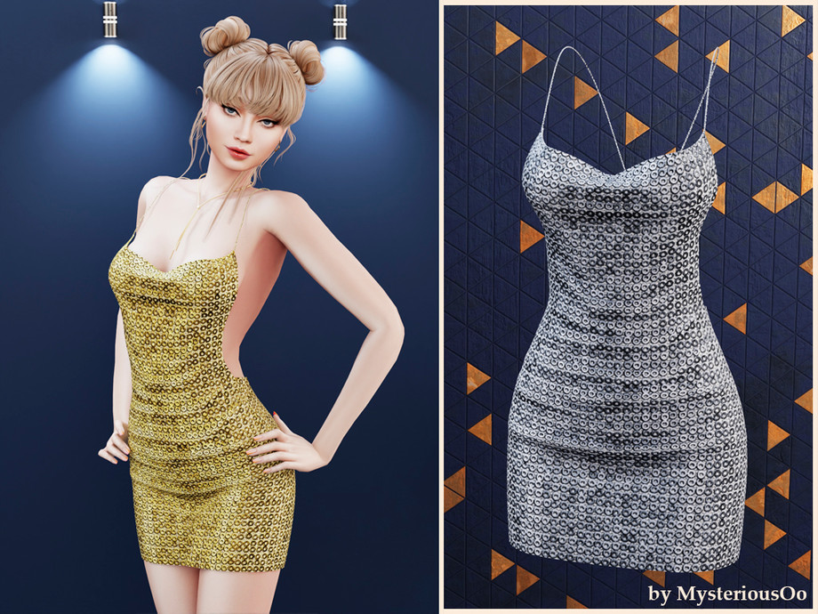 sims 4 short bodycon dress Best Sims 4 Short Casual Dresses CC (Lookbook + Links to Download)