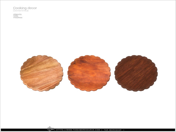 Sims 4 — Cooking decor - hot plate by Severinka_ — Cooking decor set for kitchen decoration. Part 3 - 8 items: