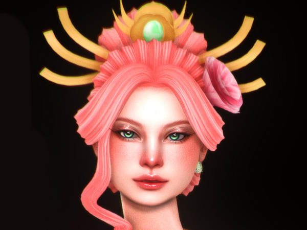 Sims 4 — Gyokuyou hair - Magic._.sims by magic_sims3 — gyokuyou hair + acc :)