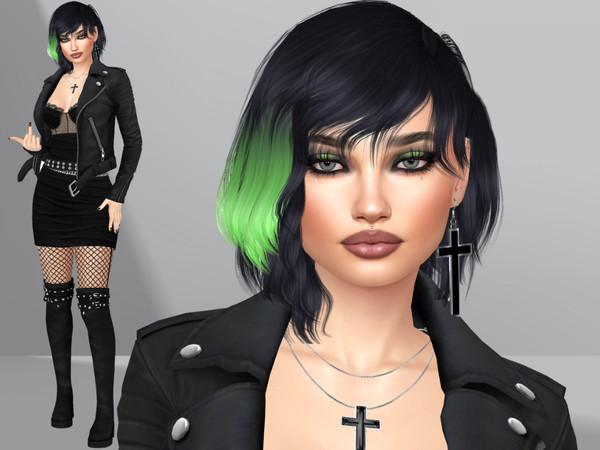 Sims 4 — Gina Slater by grinchk7 — If you want the Sim to look the same as in the pictures you need to download all the