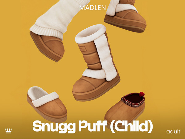 Sims 4 — Snugg Puff Kids Collection (Child) by Madlen — Snugg Puff shoes, now available for kids of all ages! (Child