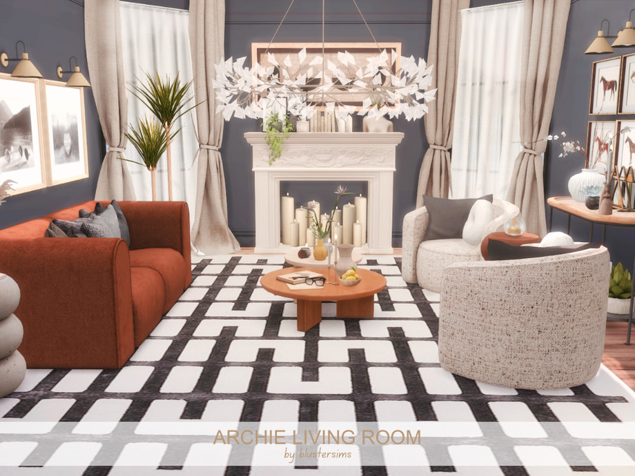 The Sims Resource | Archie Living Room