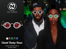 Sims 4 — November - Pharrell Teardrop Frames (Patreon Exclusive) by VentaStudio — Pharrell Teardrop Frames