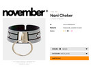 Sims 4 — November - Nani Choker (Patreon Exclusive) by VentaStudio — 6 Swatches